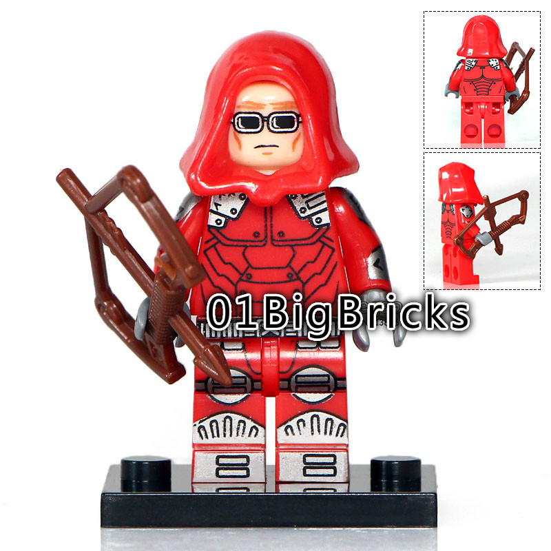 01 Big Bricks Custom Deadpool Battle Mavrel DC SuperHeroes Minifigures Toy Mini figure Fit Lego Blocks PG223