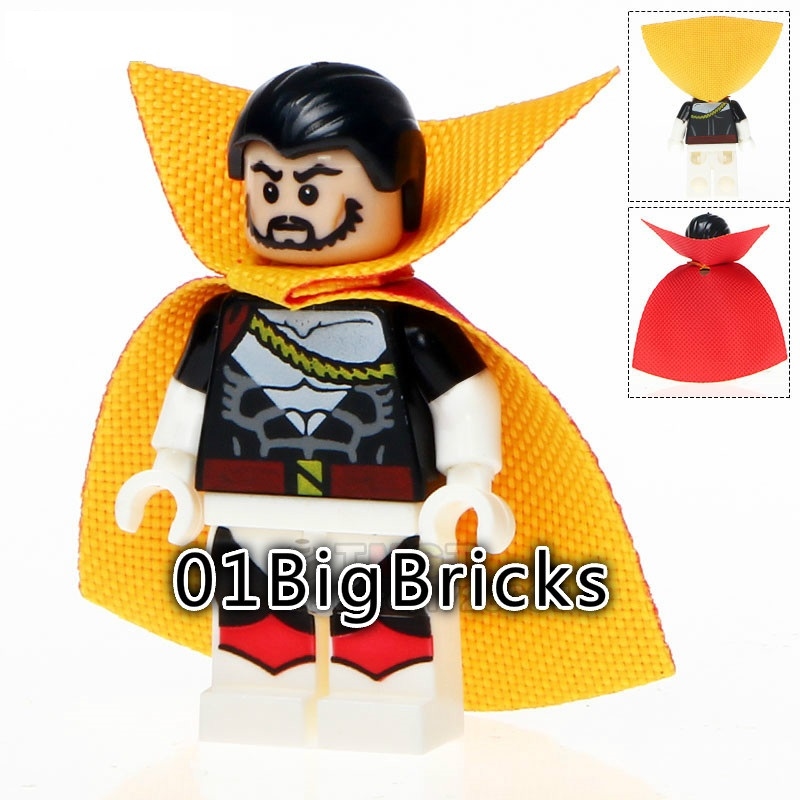 01 Big Bricks Custom Count Nefaria Mavrel DC SuperHeroes Minifigures Toy Mini figure Fit Lego Blocks PG228