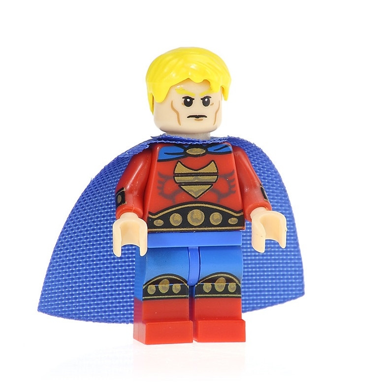 01 Big Bricks Custom Quasar costume Mavrel DC SuperHeroes Minifigures Toy Mini figure Fit Lego Blocks PG196
