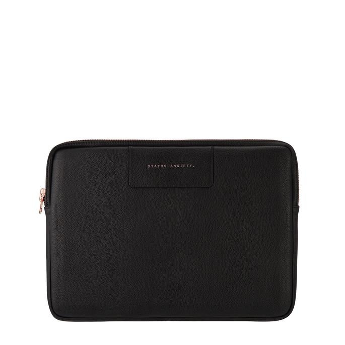 BEFORE I LEAVE 13吋筆電套 / 黒色（玫瑰金）