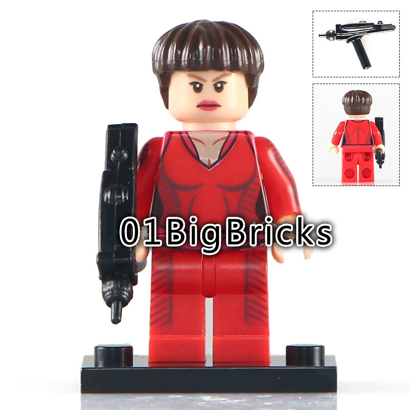 01 Big Bricks Custom T'Pol Star Trek Mavrel DC SuperHeroes Minifigures Toy Mini figure Fit Lego Blocks PG951