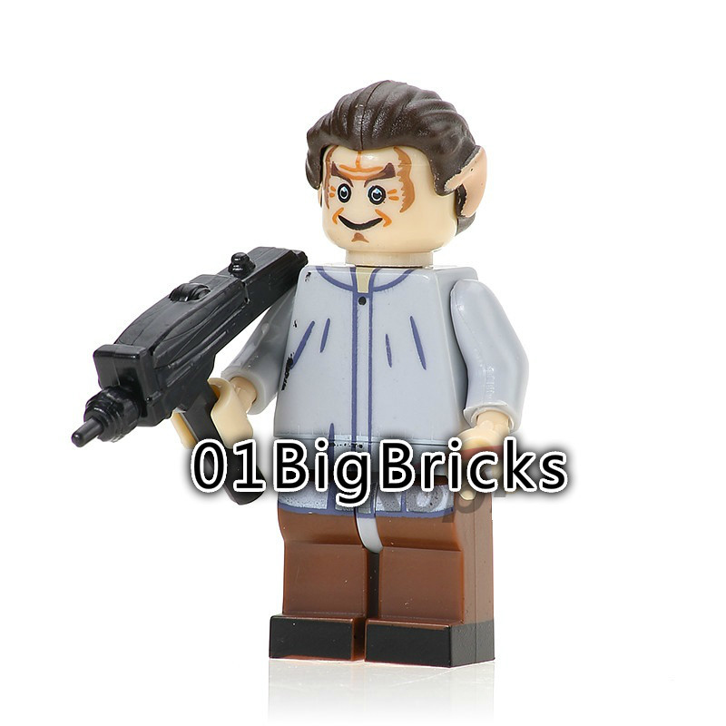 01 Big Bricks Custom Dr. Phlox Star Trek Mavrel DC SuperHeroes Minifigures Toy Mini figure Fit Lego Blocks PG955