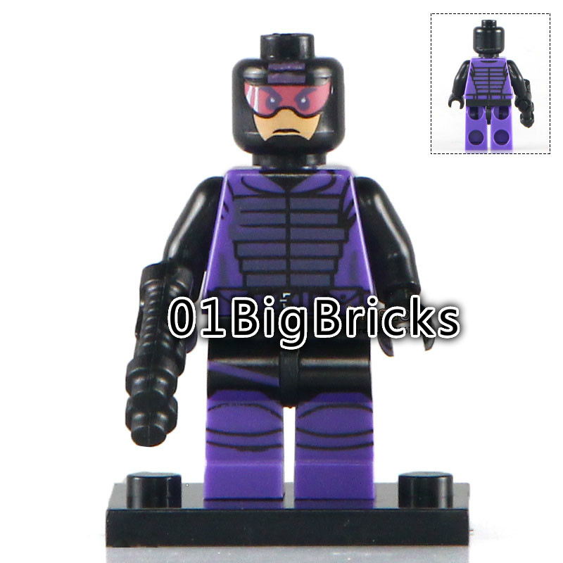 01 Big Bricks Custom Paladin Marvel DC SuperHeroes Minifigures Toy Mini figure Fit Lego Blocks PG205