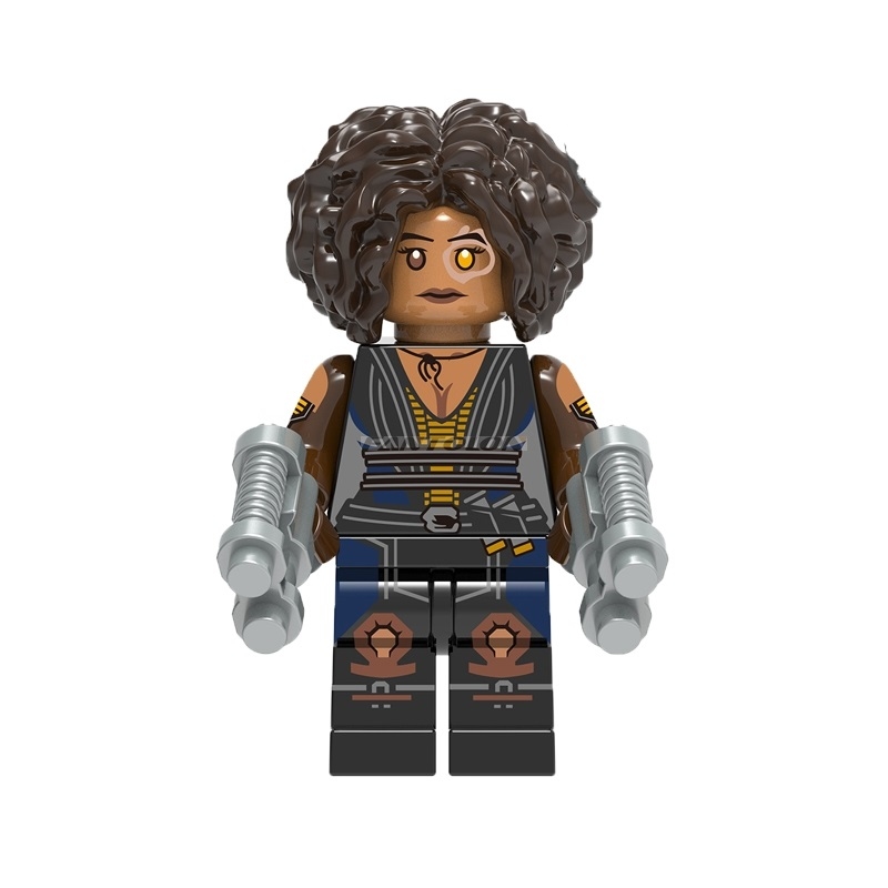 01 Big Bricks Custom Domino Marvel DC SuperHeroes Minifigures Toy Mini figure Fit Lego Blocks XH660