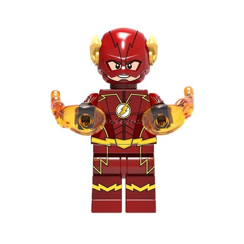 custom lego flash minifigure
