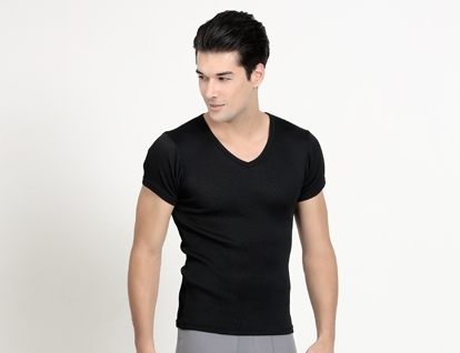 *負離子*親柔男短袖內衣UW154 妮芙露NEFFUL*妮美龍 Neoron纖維*