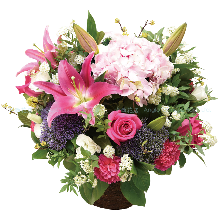 Bonfire FA1807 Fresh Flowers delivery HK