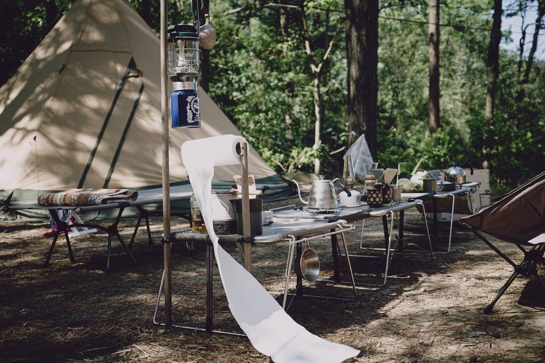 hxo Design 模組化摺疊桌不鏽鋼款 大全套 2.0(不含瀝水網)