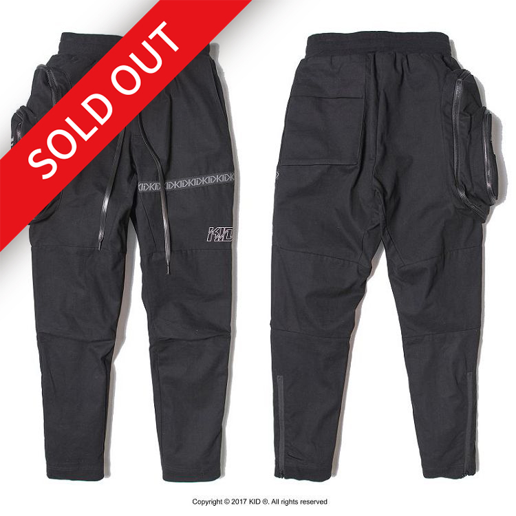 KID ® 城市狩獵工裝長褲 黑