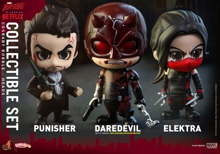 Hot Toys Daredevil Cosbaby (Set of 3)