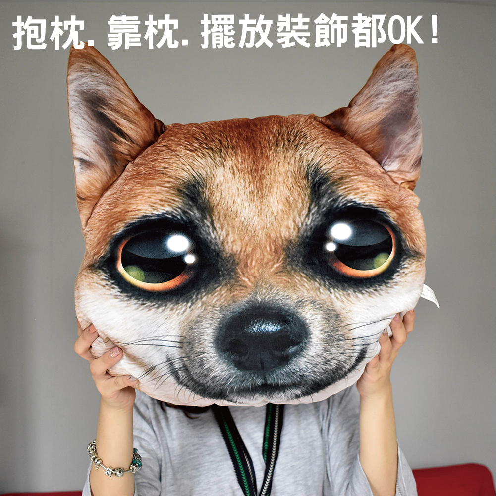 歡樂狗寶貝抱枕