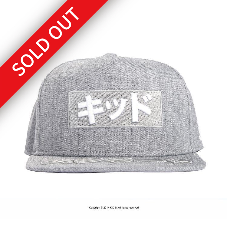 KID ® x SQUAD  聯名キッド棒球帽 灰