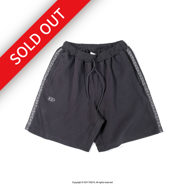 KID ® 織帶短褲 黑