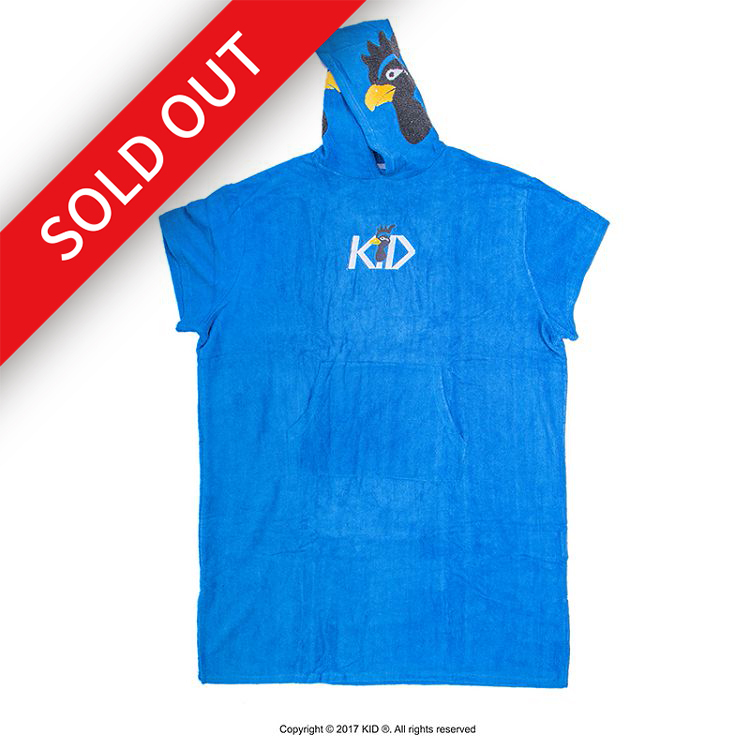 KID ® 浴巾衣 雞年限定 海洋藍