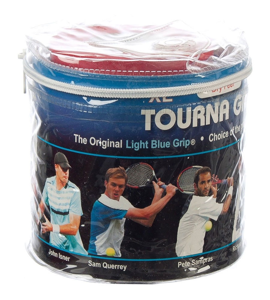 Tourna TAC Tennis E Badminton XL Overgrip – 30 Pezzi, Colore Nero, Impugnatura Morbida Wet Feel - Foto 1