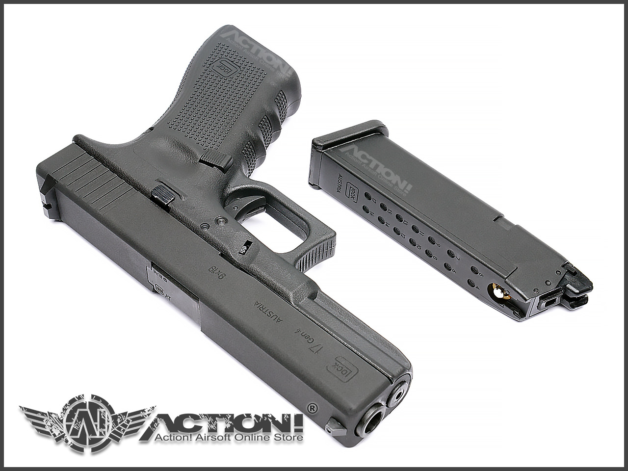 Umarex Alloy Slide Gen4 GLOCK 17 GBB Pistol (Black,by VFC) Airsoft  Tiger111HK Area