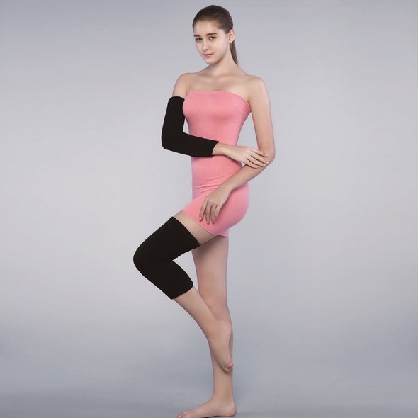 *負離子* 肘膝護具 (一雙裝) SG001 妮芙露NEFFUL*妮美龍 Neoron纖維*