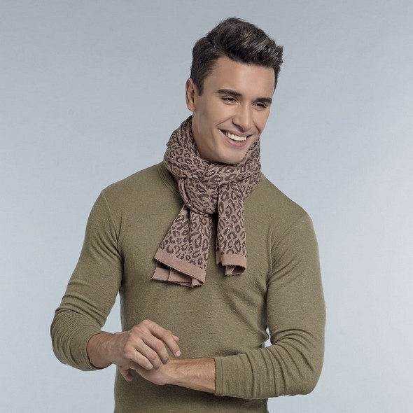 *負離子*豹紋披巾AS013 妮芙露NEFFUL*妮美龍 Neoron纖維*