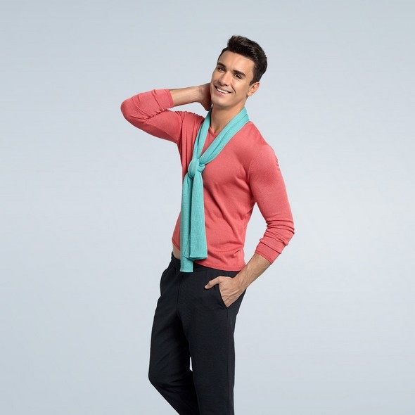 *負離子*風采圍巾AS003 妮芙露NEFFUL*妮美龍 Neoron纖維*