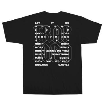 A$AP Ferg 美國饒舌歌手 Traplord 五周年紀念款雙面短TEE