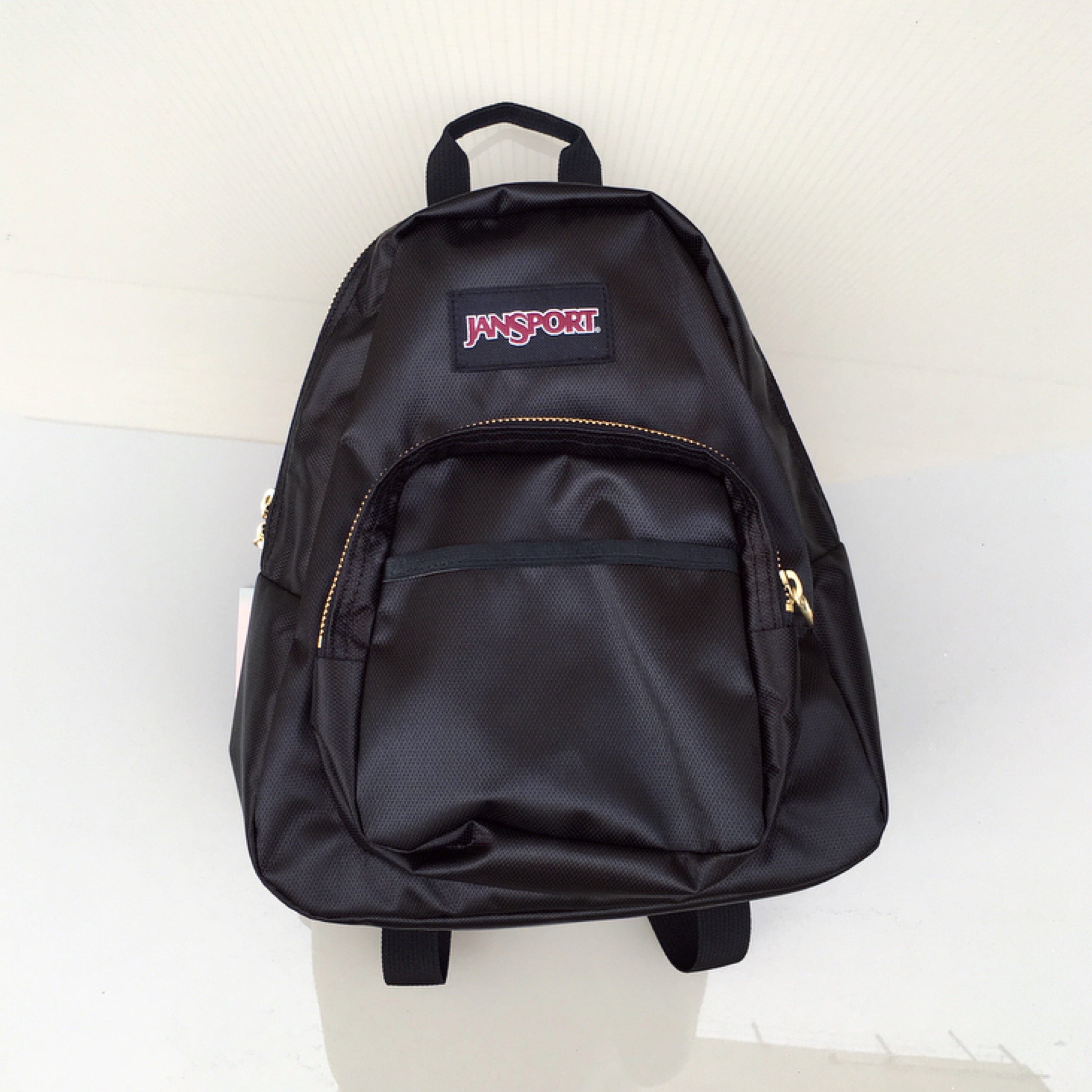 jansport black mini backpack