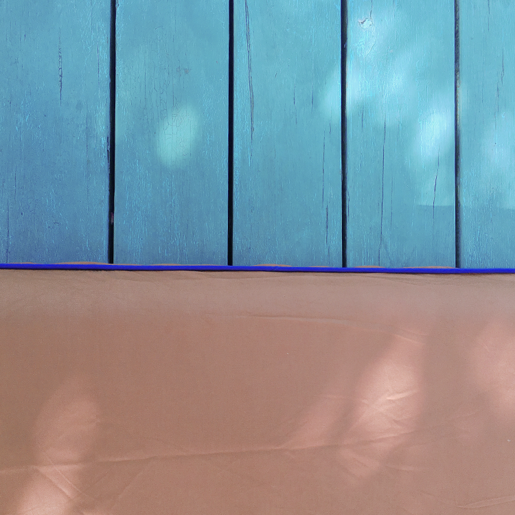 ║秋紅深棕 ● 皇家藍絨║ 綠地好眠充氣床床包