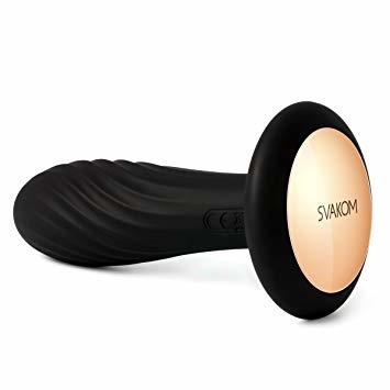 Svakom Bella 貝兒螺旋後庭按摩器 -黑色