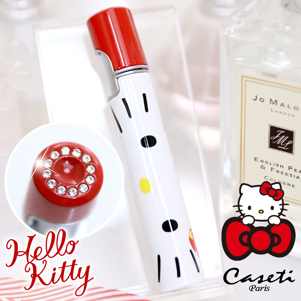 【Hello Kitty X 法國Caseti】LOOK!凱蒂貓 旋蓋系列 香水瓶 旅行香水攜帶瓶 香水噴瓶 壓瓶 空瓶 分裝瓶推薦