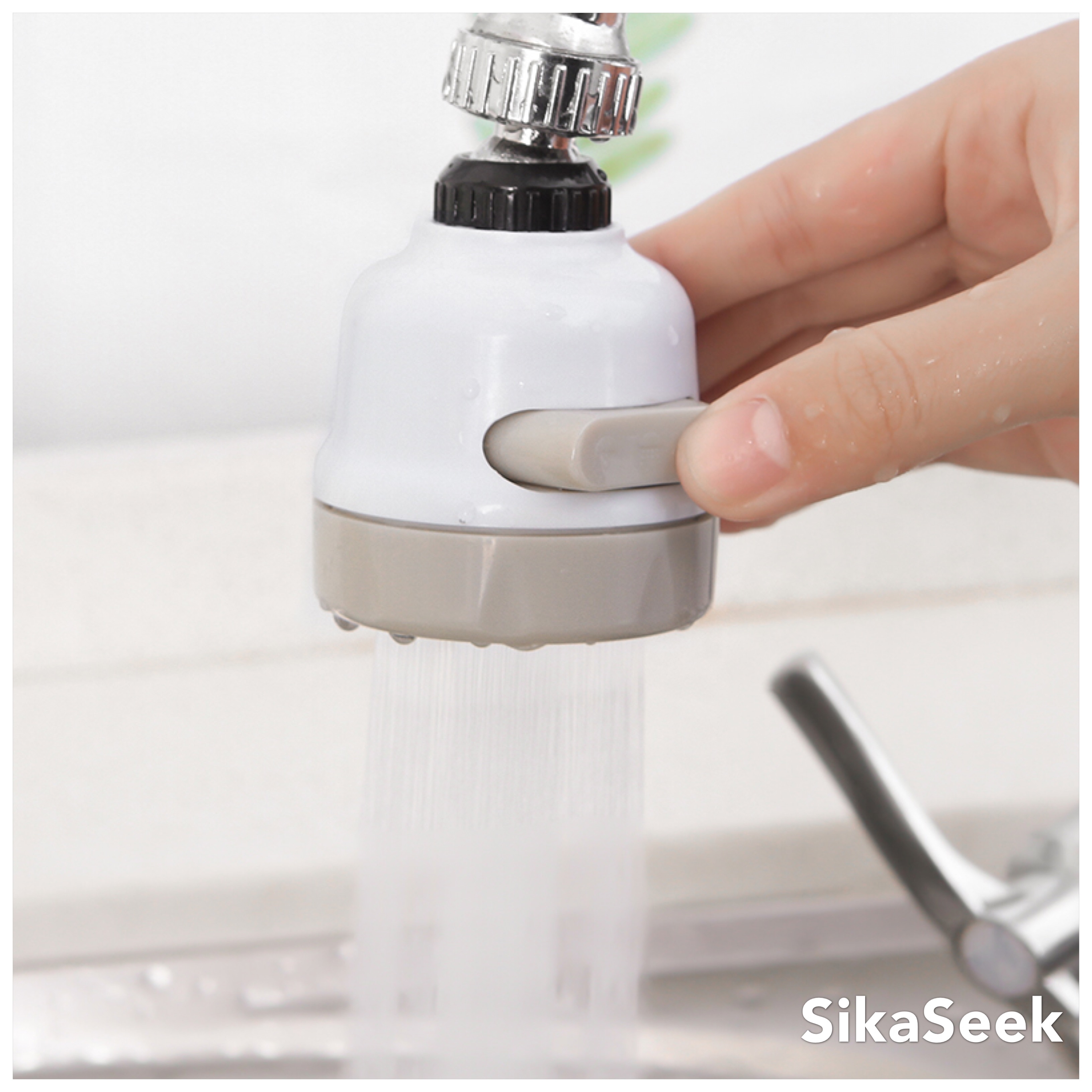 「買5送1」360度3段式增壓節水水龍頭