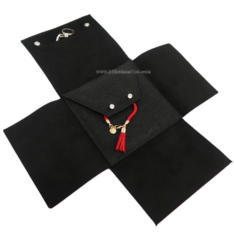 Sandy - 織花仿絲手鍊收納袋