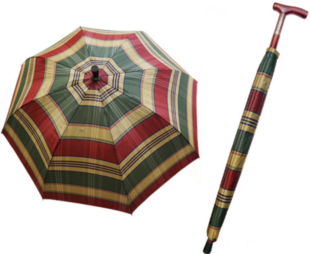 可調高健行雨傘