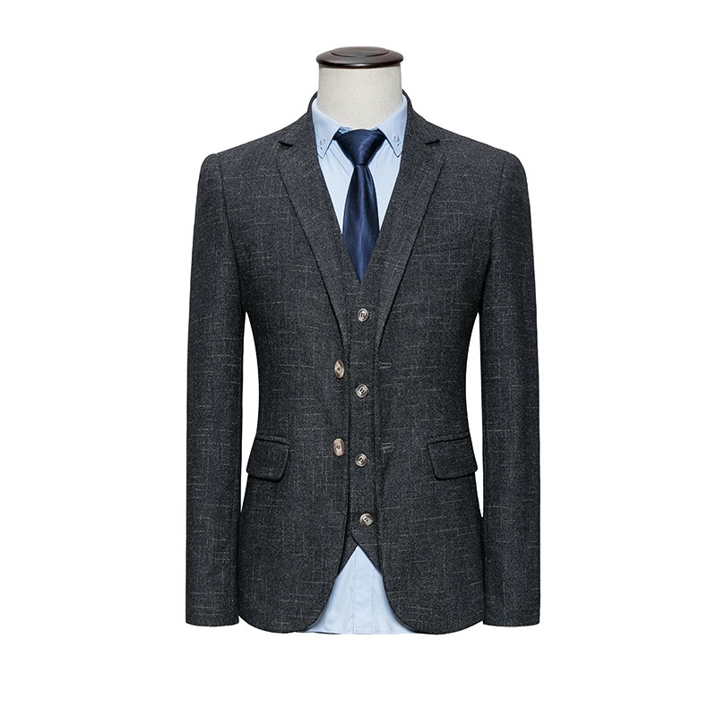 韓版修身量身手工訂製西服