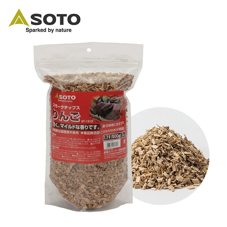 SOTO 蘋果煙燻木片(大) ST-1312