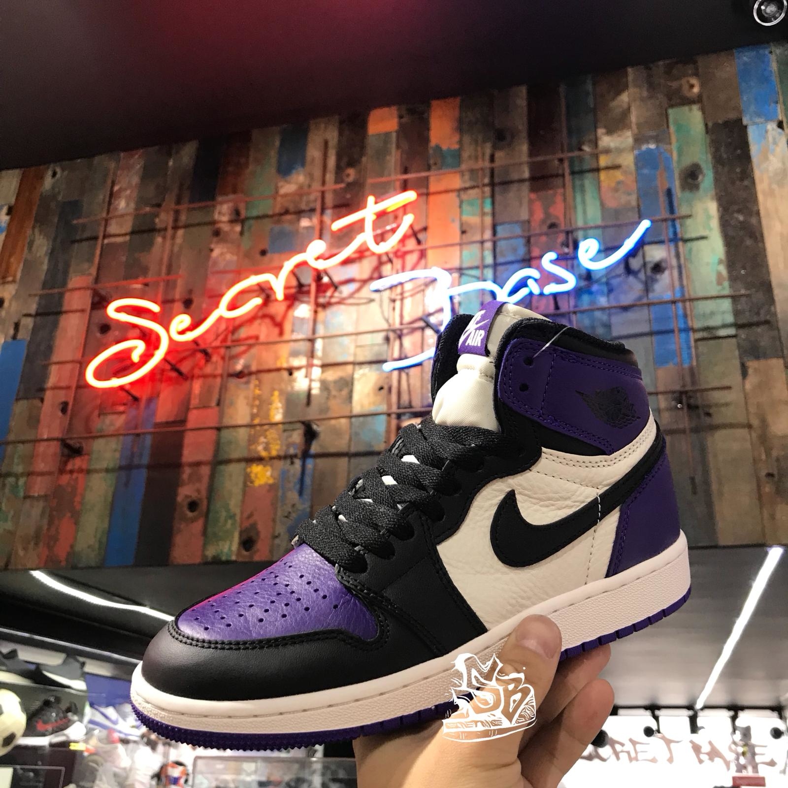 jordan 1 court purple gs