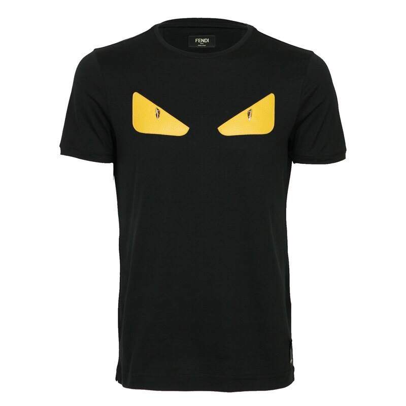 Fendi 經典皮質黃眼短袖
