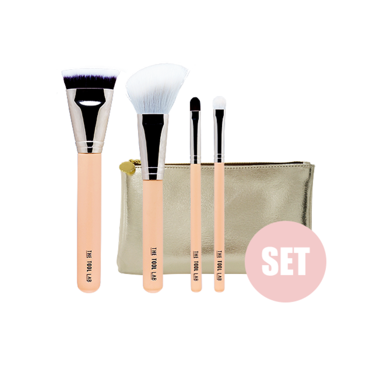 The Tool Lab Makeup Brush - Beginner Introductory Set