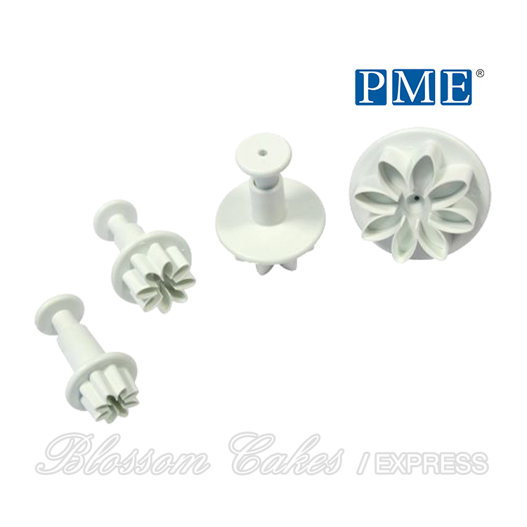 PME Daisy Marguerite Plunger Cutters, Mini/S/M/L, Set of 4