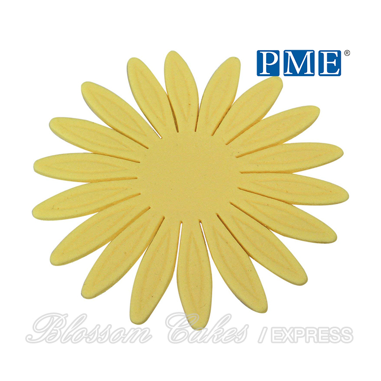 PME Veined Sunflower/Daisy/Gerbera Plunger Cutter, 18 Petals