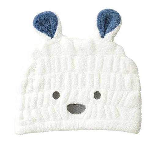 日本 ZOOIE 速乾吸水帽系列 白熊