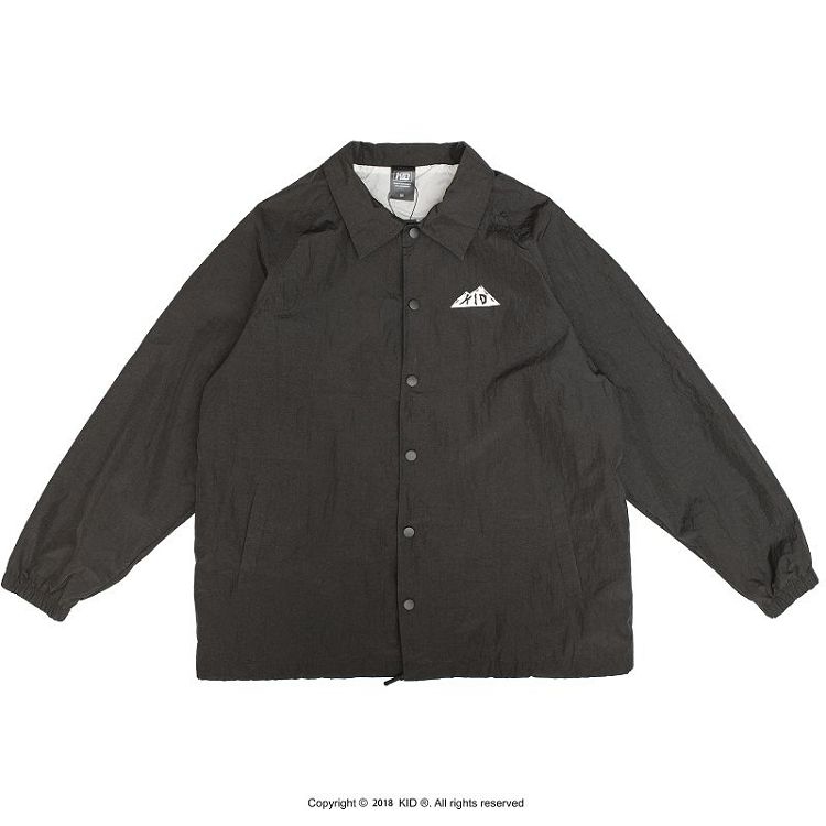 KID ® 自收納機能教練外套 黑