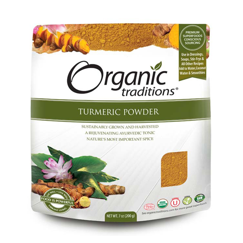 Organic Traditions 有機薑黃粉 200g