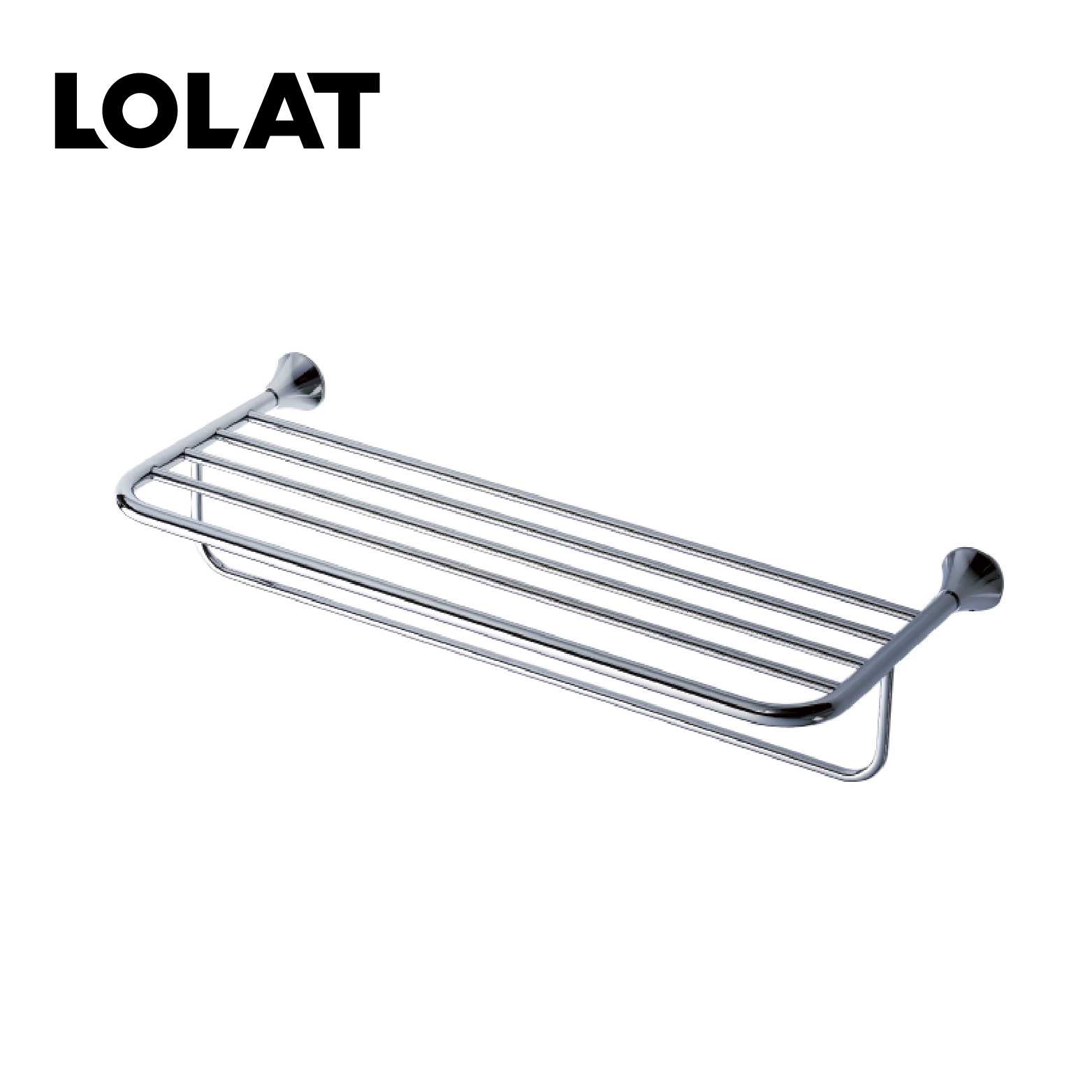 LOLAT 全銅雙層置衣架-A88648B