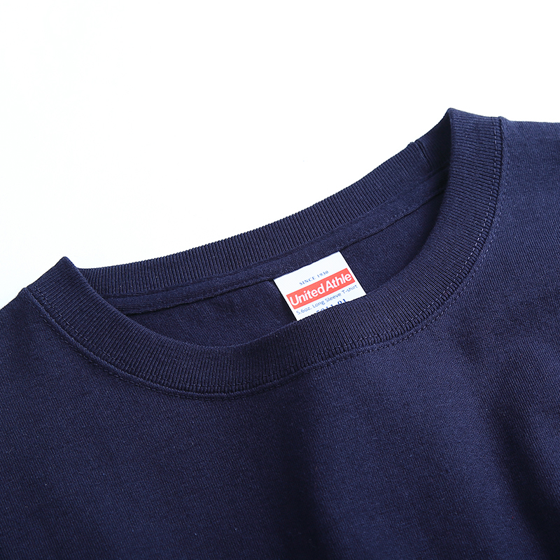 日本授權 United Athle 5011-01 5.6OZ 螺紋 長袖T恤