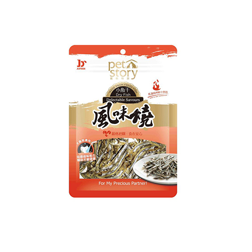 津月-小魚乾80g 貓零食