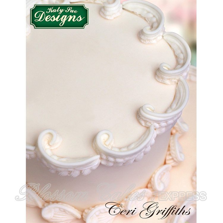 Katy Sue C Scrolls - Silicone Mould