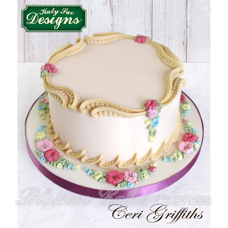 Katy Sue S Scrolls - Silicone Mould