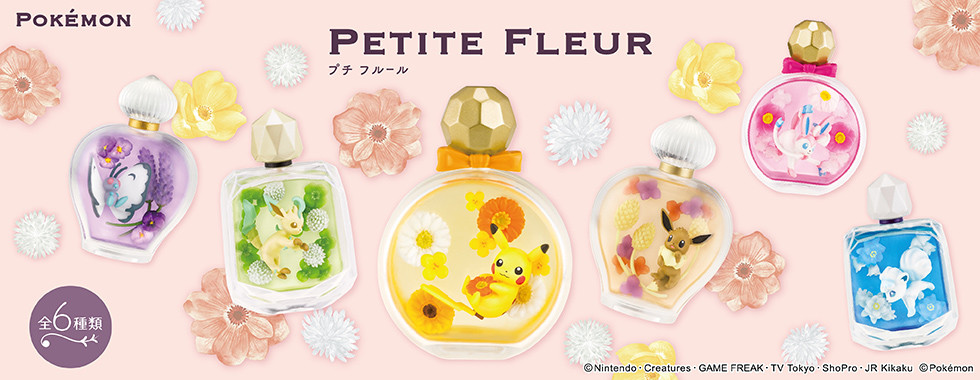 Re Ment Miniature Pokemon Pikachu Petite Fleur Set 4