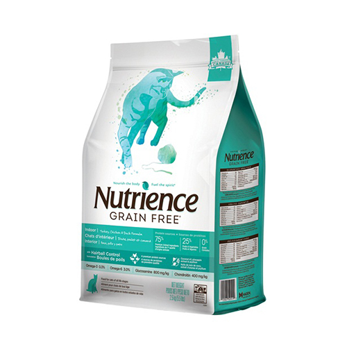 Nutrience紐崔斯-無穀養生系列-室內貓(雞肉+鴨肉+火雞)|貓飼料