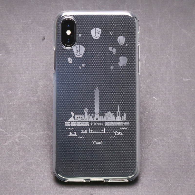 <iPhone>I TAIWAN 光雕保護殼