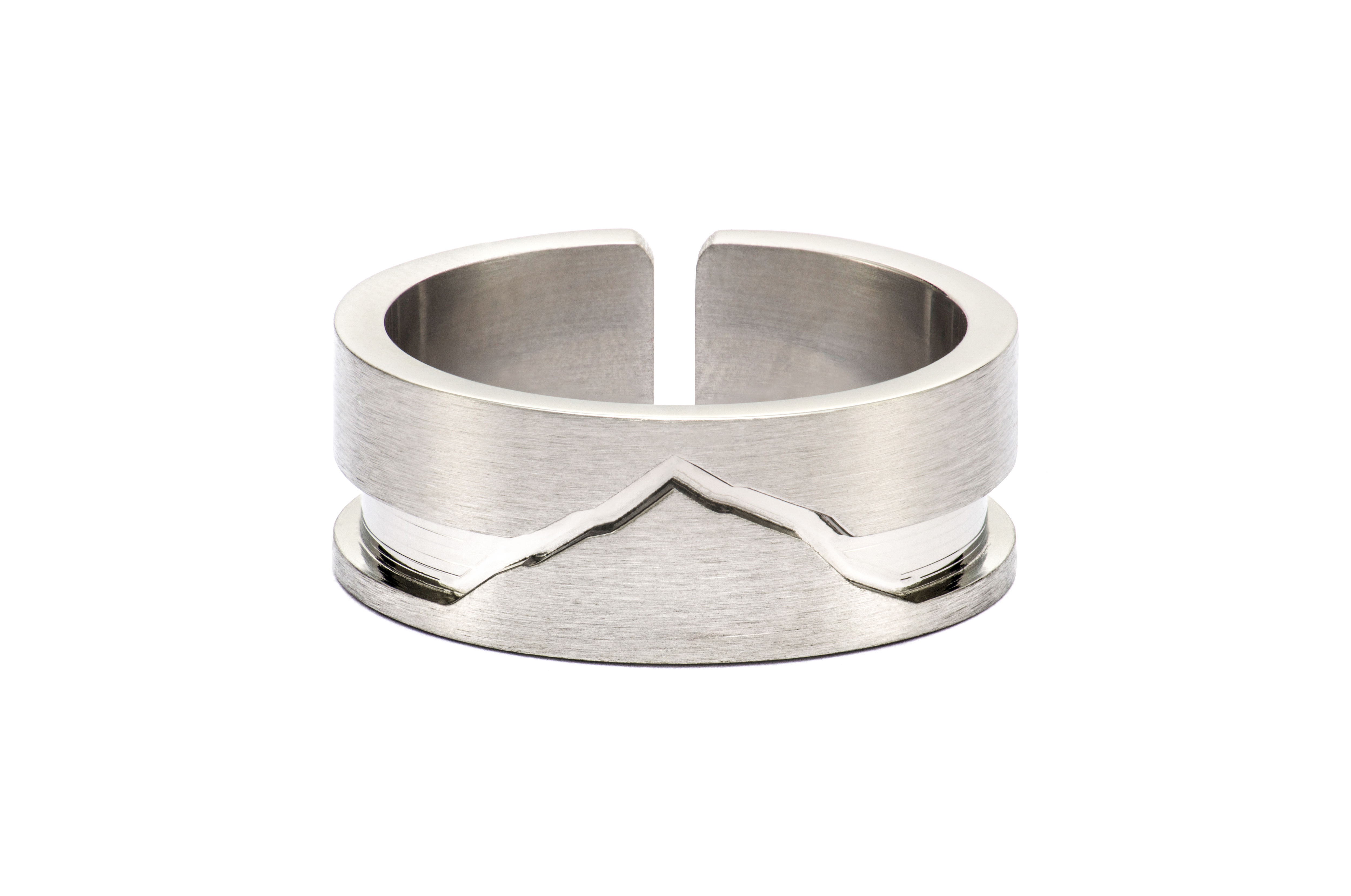 CLASSIC M Thick Ring Satin